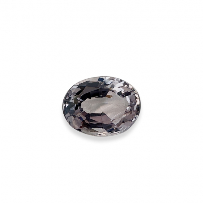 Unheated Natural Greyish Pink Spinel Oval Shape 2.75 Carats - Total Price $605