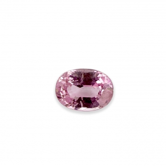 Loose Pink Sapphire 1.08ct Oval Shape Gemstone