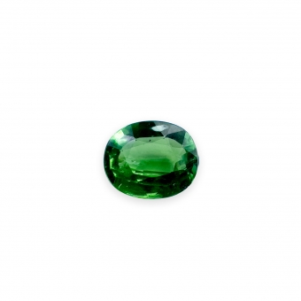 Loose Tsavorite Eye Clean 0.67ct Oval Shape Gemstone