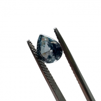 Bluish Gray Spinel Pear Shape 2.21 Carats Gemstone - Total Price $550