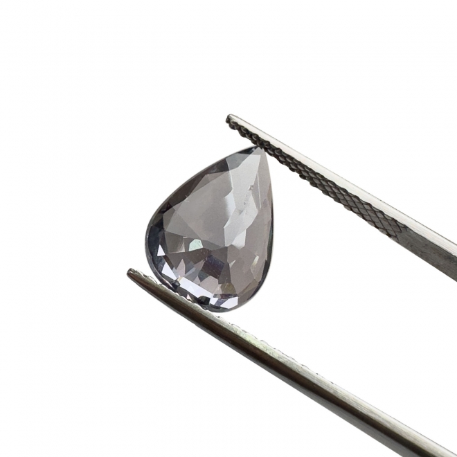 Purplish Gray Spinel Pear Shape 4.91 Carats Gemstone - Total Price $1,770