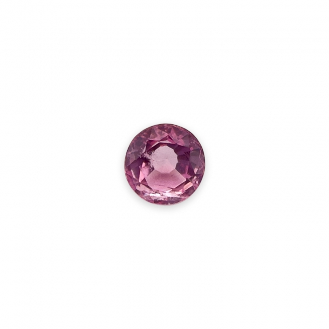 Round Brilliant Pink Spinel 0.797 Carat