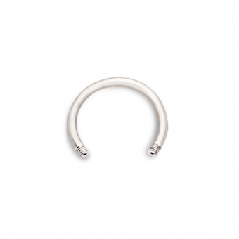 Gold Circular Barbell Screw (BCRS-Y)