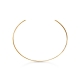 Yellow Gold Tube Bracelet With 2 x 0.008 Carat Gemstones Yellow Gold Tube Bracelet With 2 x 0.008 Carat Gemstones