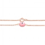 Gold Bracelet Pink Evil Eye Gold Bracelet Pink Evil Eye