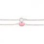 Gold Bracelet Pink Evil Eye Gold Bracelet Pink Evil Eye