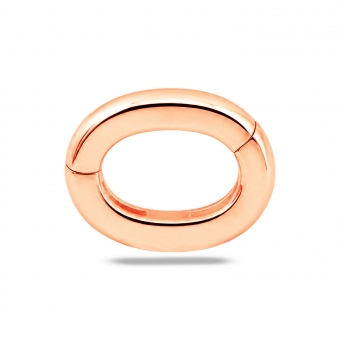 Monroe Oval Clasp Charm Holder 