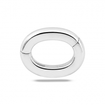 Monroe Oval Clasp Charm Holder 