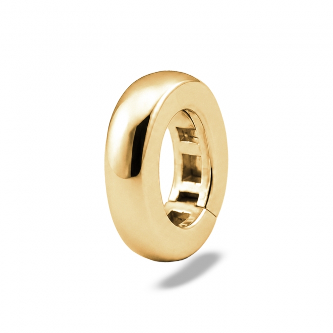 Monroe Oval Clasp Charm Holder 