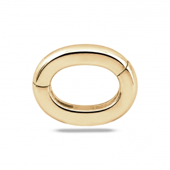 Monroe Oval Clasp Charm Holder 