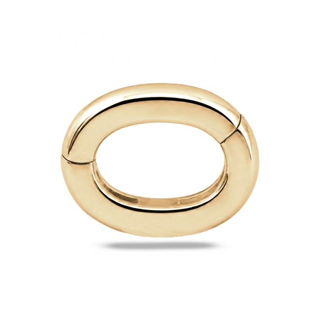 Monroe Oval Clasp Charm Holder 