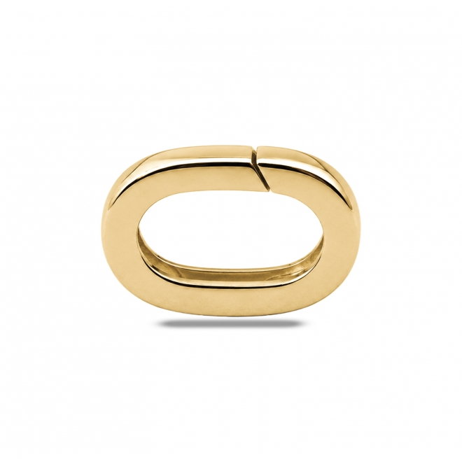 Oval spring Charm Holder 