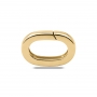 Oval spring Charm Holder 