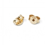 Gold Butterfly Closure 4.5mm For Stud Earring Gold Butterfly Closure 4.5mm For Stud Earring
