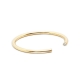 Golden Tube Open Ring with 2 Diamonds Golden Tube Open Ring with 2 Diamonds