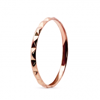 Scaly Surface Gold Ring