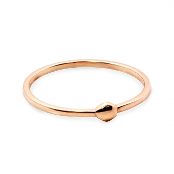 Octagon Gold Ring
