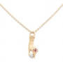 Gold hand shape Diamond 0.035 and 0.008 Sapphire Gold hand shape Diamond 0.035 and 0.008 Sapphire