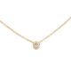 0.55 Ct Diamond Gold Tube Necklace 0.55 Ct Diamond Gold Tube Necklace