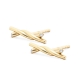 Solid Gold Knot Stud Earrings 0.01ct x 4 diamonds Solid Gold Knot Stud Earrings 0.01ct x 4 diamonds
