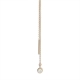 Yellow Gold Chain Stud Earrings with Diamond (by piece) Yellow Gold Chain Stud Earrings with Diamond (by piece)