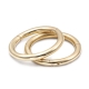 Yellow Solid Gold Segment Earrings 1.2mm (16G) Yellow Solid Gold Segment Earrings 1.2mm (16G)