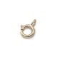 Gold Spring Lock Closure 4.5mm Gold Spring Lock Closure 4.5mm