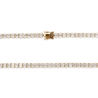 Eternity Oval Diamonds Tennis Bracelet